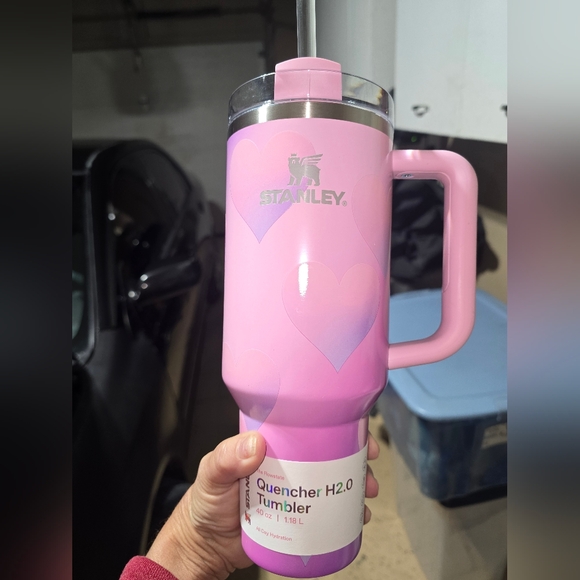 Stanley Other - Stanley Valentine's Day 2026 Tumbler 40 oz Powder Pink Heart Gradient